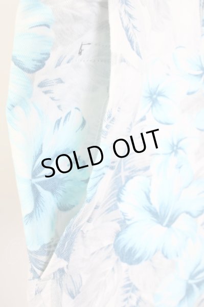 画像7: GOSTAR DE FUGA / トロピカルプリントショートパンツ 44 ブルー T-24-09-13-037-GO-pa-YM-ZT166 (7)