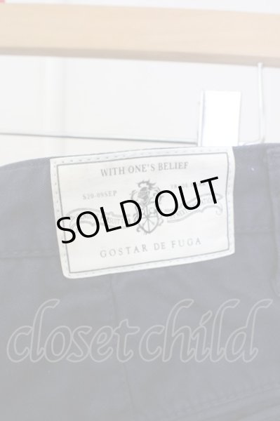 画像5: GOSTAR DE FUGA / フランダースリネンショートパンツ 46 ネイビー T-24-09-13-040-GO-pa-YM-ZT166 (5)