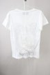 画像2: SHARE SPIRIT / Tシャツ.サーカススカル S ホワイト T-24-09-13-006-SH-ts-YM-ZT190 (2)