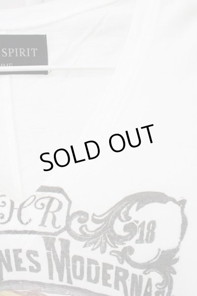 画像3: SHARE SPIRIT / Tシャツ.サーカススカル S ホワイト T-24-09-13-006-SH-ts-YM-ZT190 (3)