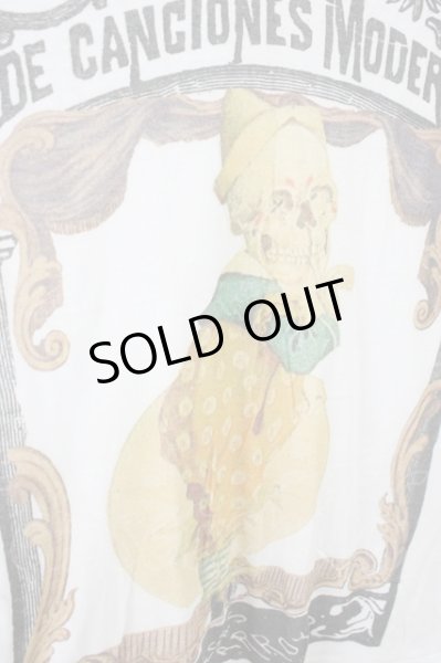 画像5: SHARE SPIRIT / Tシャツ.サーカススカル S ホワイト T-24-09-13-006-SH-ts-YM-ZT190 (5)