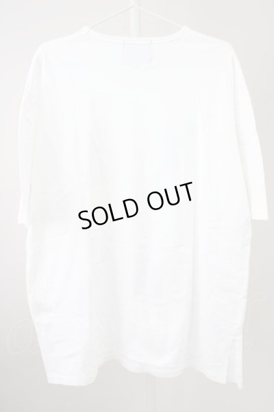 画像2: 【WINTERセール】KMK(KINGLY MASK) / ペインティングBIG Tシャツ F ホワイト T-24-09-13-007-KM-ts-YM-ZT190