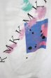 画像5: KMK(KINGLY MASK) / ペインティングBIG Tシャツ F ホワイト T-24-09-13-007-KM-ts-YM-ZT190 (5)