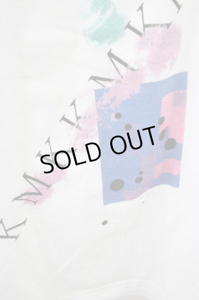 画像5: KMK(KINGLY MASK) / ペインティングBIG Tシャツ F ホワイト T-24-09-13-007-KM-ts-YM-ZT190 (5)