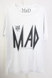 画像1: Moonage Devilment(清春) / ×THRASHERコラボ 「MAD」 BIG-Tシャツ F ライトグレー T-24-09-13-009-MO-ts-YM-ZT190 (1)