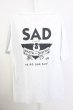 画像2: Moonage Devilment(清春) / ×THRASHERコラボ 「MAD」 BIG-Tシャツ F ライトグレー T-24-09-13-009-MO-ts-YM-ZT190 (2)