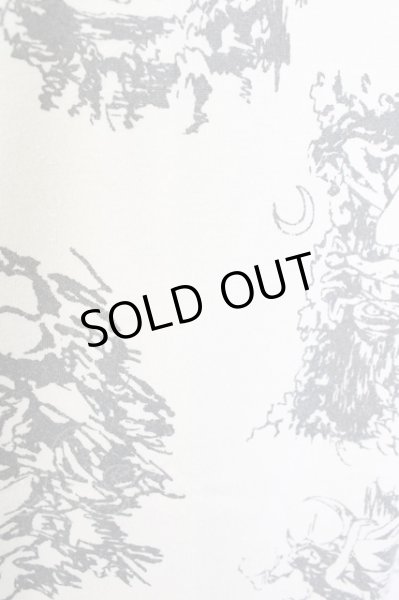 画像5: Moonage Devilment（清春） / エンジェル総柄プリントTシャツ 46 アイボリー T-24-09-13-011-MO-ts-YM-ZT190 (5)