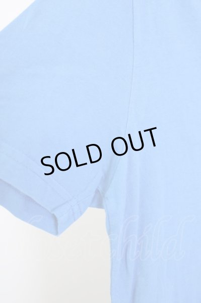 画像4: NO ID. / Tシャツ.Vネック 1 ブルー T-24-09-13-016-NO-ts-IG-ZT165 (4)