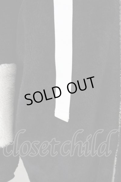 画像5: TRAVAS TOKYO / バックロゴファーパーカー F ブラック T-24-09-24-014-TR-ou-YM-ZT-M125 (5)