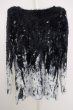画像2: CIVARIZE / バイカラーフェザーヤーンプルオーバーニット’19AW 44 ブラック T-24-09-24-003-CI-to-YM-ZT375 (2)