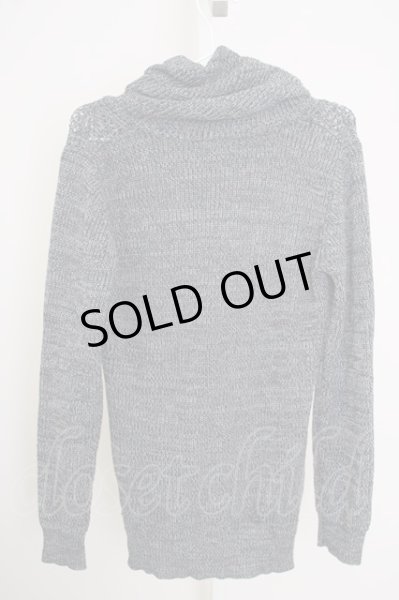 画像2: CIVARIZE / Inner ドレープネックニットソー 44 ミックス T-24-09-24-004-CI-to-YM-ZT375 (2)