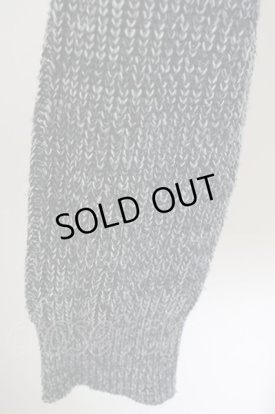 画像4: CIVARIZE / Inner ドレープネックニットソー 44 ミックス T-24-09-24-004-CI-to-YM-ZT375 (4)