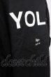 画像8: AFYF（rovtski） / バックパッチ LONG DENIM　Gジャン  ブラック T-24-09-24-008-AF-ou-YM-ZT-M017 (8)