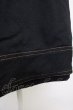 画像10: AFYF（rovtski） / バックパッチ LONG DENIM　Gジャン  ブラック T-24-09-24-008-AF-ou-YM-ZT-M017 (10)
