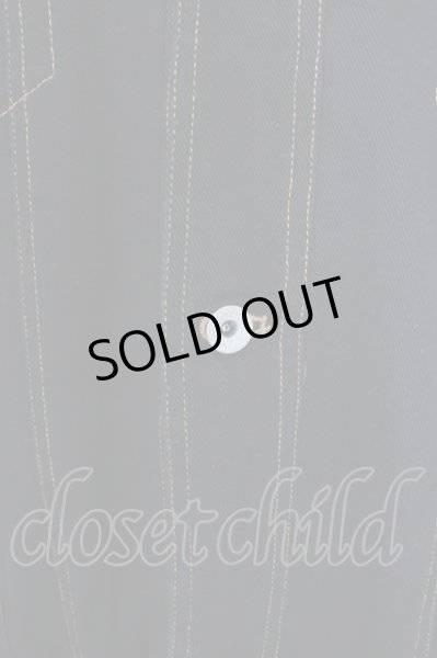 画像11: AFYF（rovtski） / バックパッチ LONG DENIM　Gジャン  ブラック T-24-09-24-008-AF-ou-YM-ZT-M017 (11)