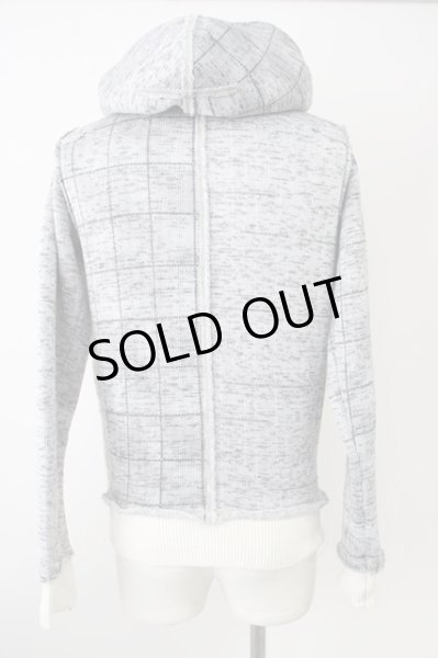 画像2: FranCisT_MOR.K.S. / パッチワークボアパーカー 2 グレー T-24-09-24-011-Fr-to-YM-ZT372 (2)