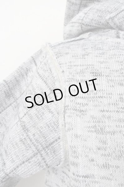 画像7: FranCisT_MOR.K.S. / パッチワークボアパーカー 2 グレー T-24-09-24-011-Fr-to-YM-ZT372 (7)