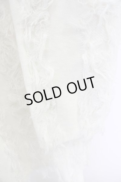 画像4: CIVARIZE / バイカラーフェザーヤーンニットプルオーバー F ブラックｘホワイト T-24-09-26-002-CI-to-YM-ZT470 (4)