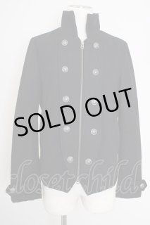 CIVARIZE / Cardinalナポレオンウールジャケット 46 ブラックx