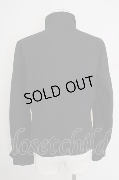 画像2: CIVARIZE / スタンドネックナポレオンジャケット 46 ブラック T-24-09-26-015-CI-ja-YM-ZT-M130 (2)