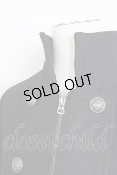 画像4: CIVARIZE / スタンドネックナポレオンジャケット 46 ブラック T-24-09-26-015-CI-ja-YM-ZT-M130 (4)