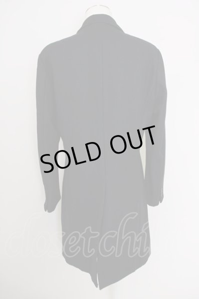 画像2: TORNADO MART / メルトンチェターコート L ブラック T-24-09-26-016-TO-ou-YM-ZT-M130 (2)