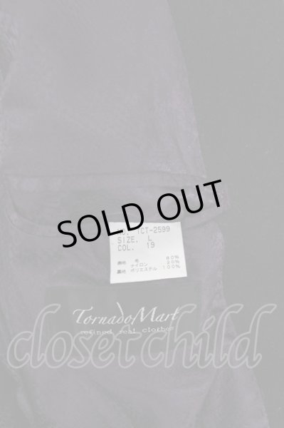 画像7: TORNADO MART / メルトンチェターコート L ブラック T-24-09-26-016-TO-ou-YM-ZT-M130 (7)