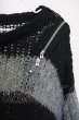 画像3: CIVARIZE / ショルダーZIPボーダーニット F ブラックｘホワイト T-24-09-26-003-CI-to-YM-ZT419 (3)