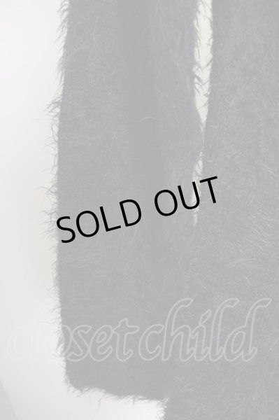 画像4: CIVARIZE / Feed フェザーヤーンプルオーバーロングニットソー 44 ブラック T-24-09-26-004-CI-to-YM-ZT419 (4)