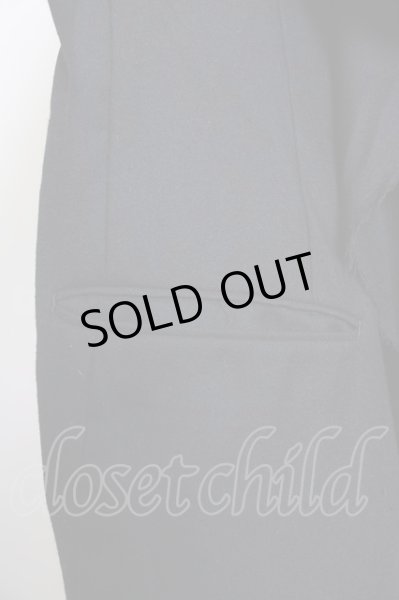 画像6: DIET BUTCHER SLIM SKIN / アンゴラドレープジャケット  ブラック T-24-09-26-005-DI-ja-YM-ZT359 (6)