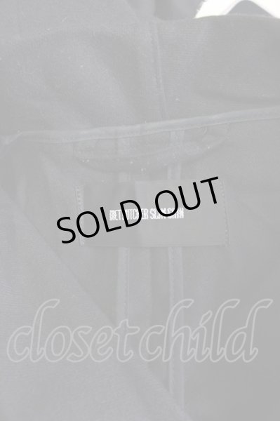 画像11: DIET BUTCHER SLIM SKIN / アンゴラドレープジャケット  ブラック T-24-09-26-005-DI-ja-YM-ZT359 (11)