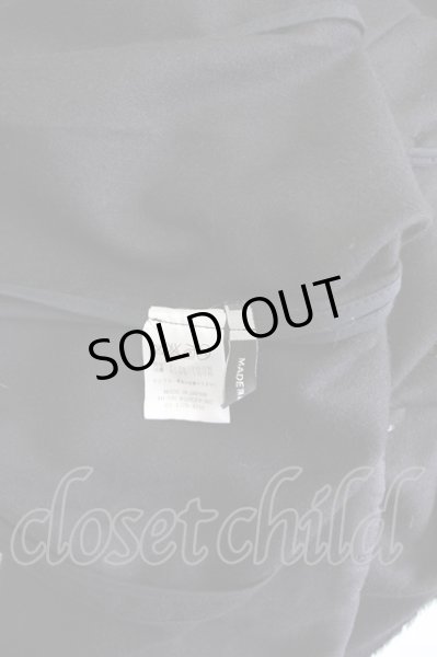 画像12: DIET BUTCHER SLIM SKIN / アンゴラドレープジャケット  ブラック T-24-09-26-005-DI-ja-YM-ZT359 (12)