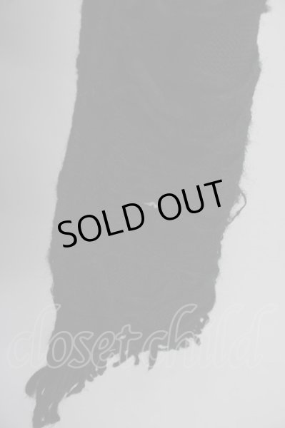 画像6: CIVARIZE / フリンジニットブロークンガウンカーディガン 46 ブラック T-24-09-26-009-CI-to-YM-ZT468 (6)