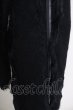 画像5: CIVARIZE / Siege接結フェザーヤーンフード付きニットガウン 44 ブラック T-24-09-26-010-CI-to-YM-ZT468 (5)