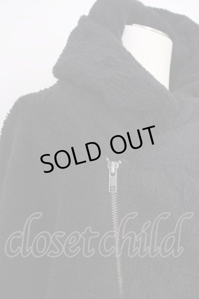 画像4: CIVARIZE / Fluffyボアパーカー F ブラック T-24-09-26-011-CI-to-YM-ZT457 (4)