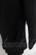画像4: CIVARIZE / 接結フード付き変形ニットロングパーカー 46 ブラック T-24-09-26-013-CI-ja-YM-ZT465 (4)