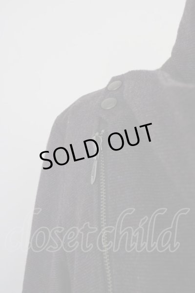 画像4: TORNADO MART / ウールツイルドレープコート M ボルドー T-24-10-08-015-TO-ou-YM-ZT (4)