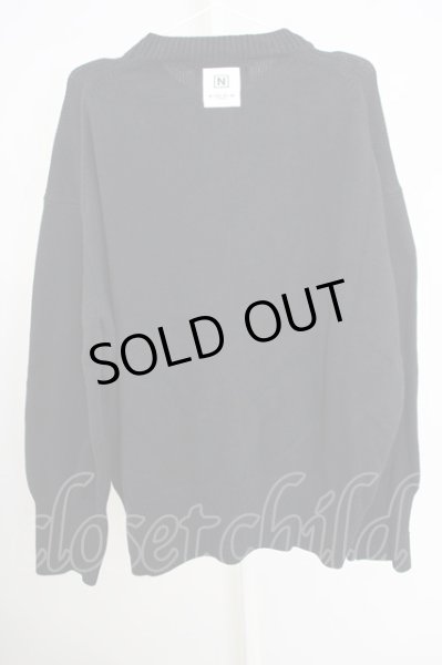画像2: NIL DUE / NIL UN TOKYO /  LONG SLEEVE ニット M ブラック T-24-10-08-001-NI-za-YM-ZT359 (2)