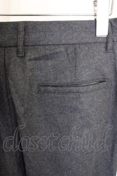 画像7: TORNADO MART / ハイカウントフラノパンツ S グレー T-24-10-08-003-TO-pa-YM-ZT178 (7)