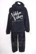 画像2: NIL DUE / NIL UN TOKYO / PLUG ZIP HOOD セットアップ M/L ブラック T-24-10-08-004-NI-za-YM-ZT211 (2)