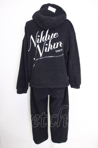 画像2: NIL DUE / NIL UN TOKYO / PLUG ZIP HOOD セットアップ M/L ブラック T-24-10-08-004-NI-za-YM-ZT211 (2)