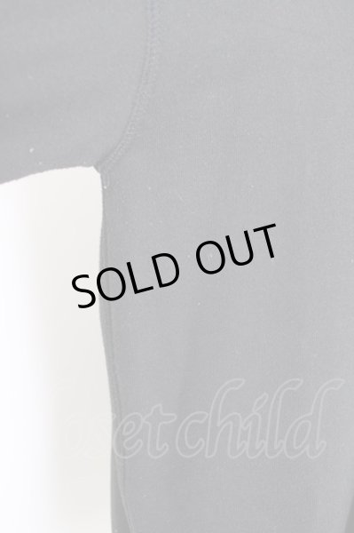 画像9: SNKD【REITA】 / ABERRANT 裏起毛パーカー  ブラック T-24-10-08-005-SN-to-YM-ZT (9)