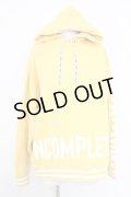 SNKD【REITA】 / BIG HOODIE 19　パーカー Special Limited Edition L マスタード T-24-10-08-006-SN-to-YM-ZT