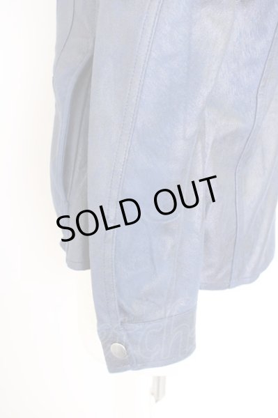 画像3: TORNADO MART / ヘアラインシングルライダースジャケット L ネイビー T-24-10-08-009-TO-ja-YM-ZT (3)