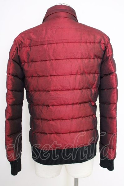 画像2: TORNADO MART / クロコダイルエンボスタフタブルゾン M ボルドー T-24-10-08-010-TO-ou-YM-ZT-M001 (2)