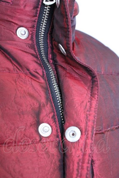 画像6: TORNADO MART / クロコダイルエンボスタフタブルゾン M ボルドー T-24-10-08-010-TO-ou-YM-ZT-M001 (6)