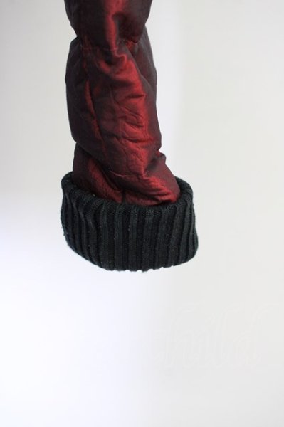 画像7: TORNADO MART / クロコダイルエンボスタフタブルゾン M ボルドー T-24-10-08-010-TO-ou-YM-ZT-M001 (7)