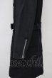 画像3: CIVARIZE / Zork ライダースデザイントレンチコート 44 ブラック T-24-10-16-014-CI-ou-YM-ZT-M122 (3)