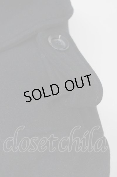 画像4: CIVARIZE / Zork ライダースデザイントレンチコート 44 ブラック T-24-10-16-014-CI-ou-YM-ZT-M122 (4)