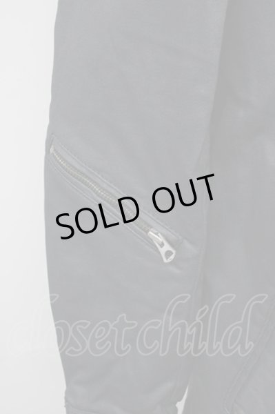 画像8: CIVARIZE / Arsenalファー付きコーティングモッズコート 44 ブラック T-24-10-16-015-CI-ou-YM-ZT-M122 (8)